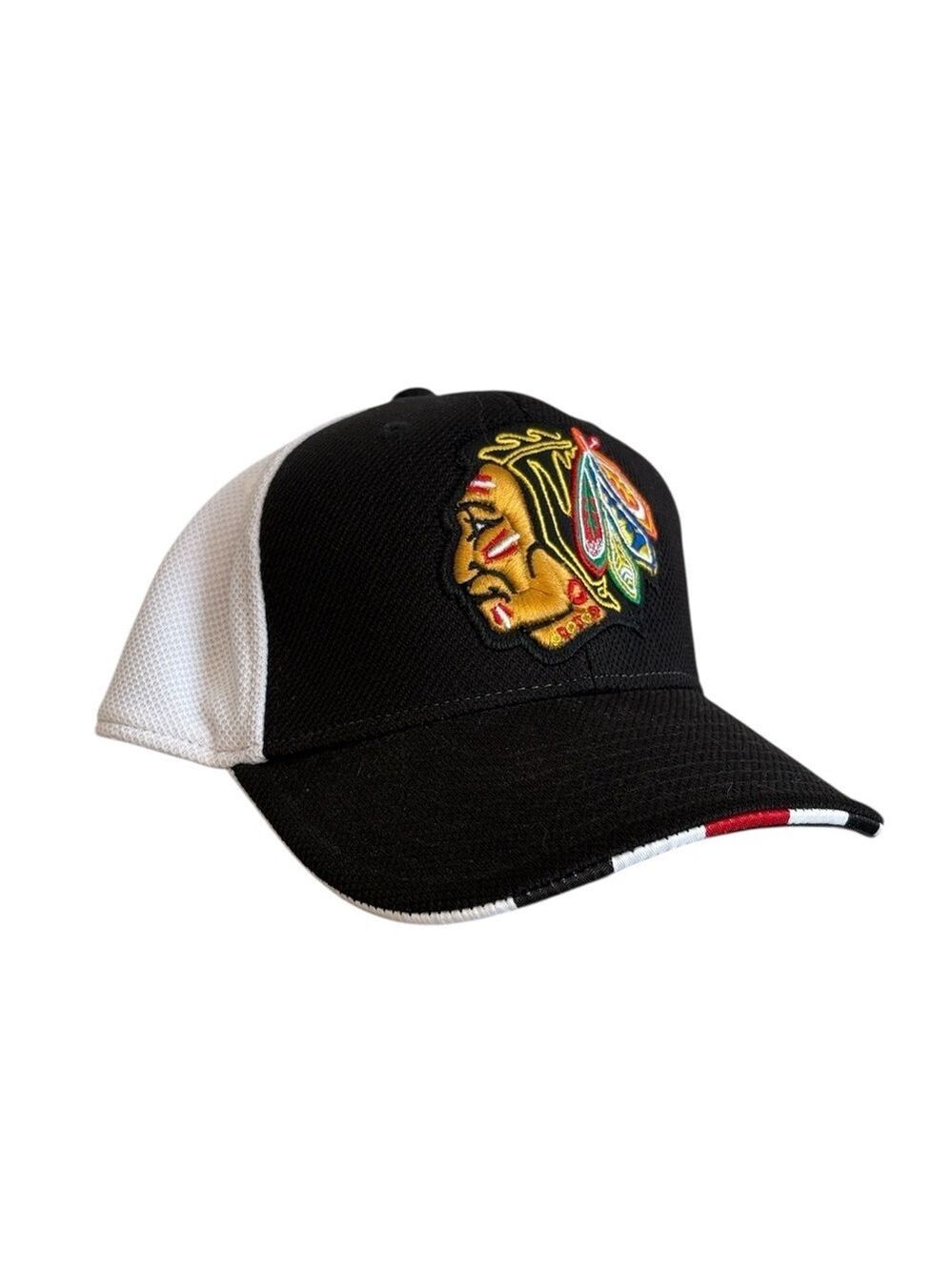 Chicago Blackhawks 2017 Winter Classic Hat Cap Reebok Black and White L/XL